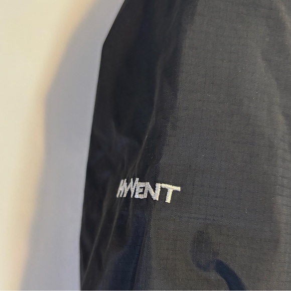 The North Face Women’s Black HyVent Hooded Rain Windbreaker Jacket Size XXL - Picture 3 of 11